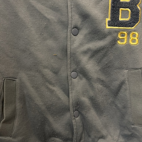 Bluenotes blue fleece bomber varsity‎ jacket - Picture 5 of 5